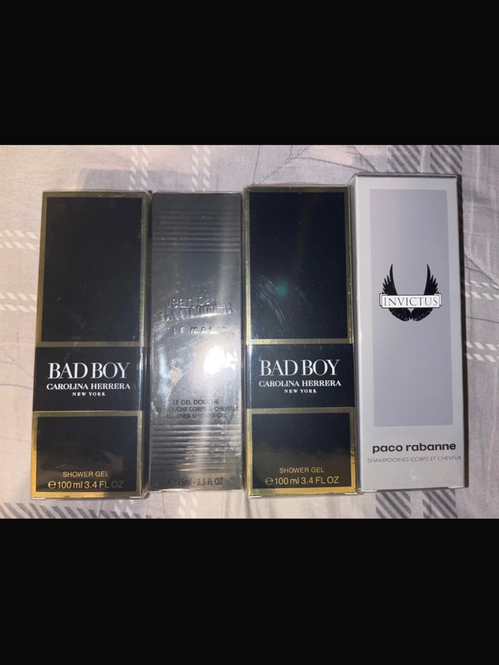 Men’s 4 piece shower set